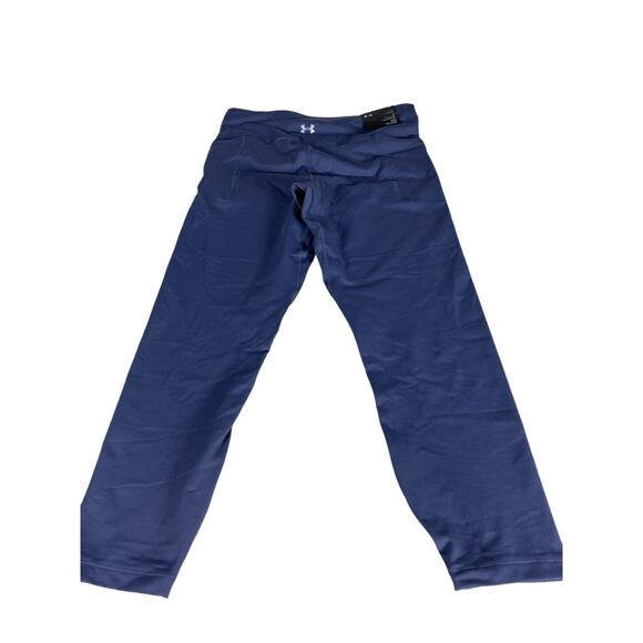 NWT Under Armour Women's High Rise Fitted Ankle Leggings Blue Size Medium - Picture 5 of 7